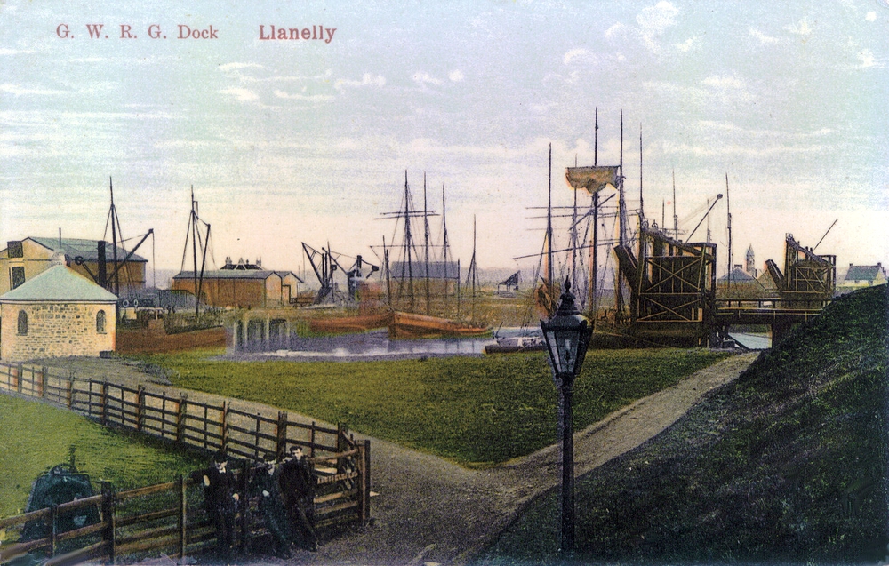 Llanelly dock GWR